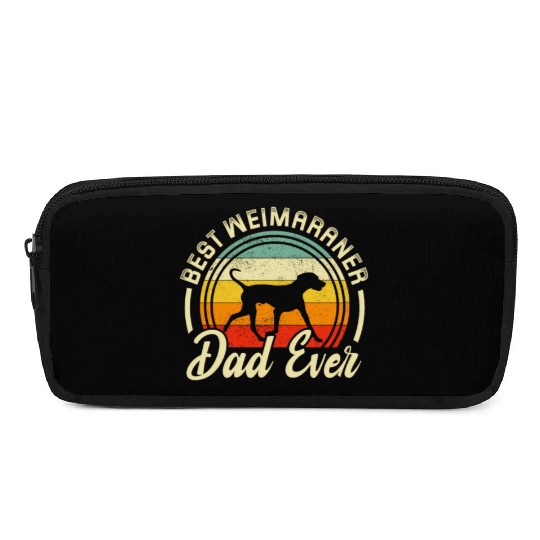 Best Weimaraner Dad Ever Retro Pencil Cases