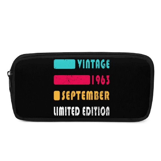 september 1963 Anniversary september 1963 septembe Pencil Cases