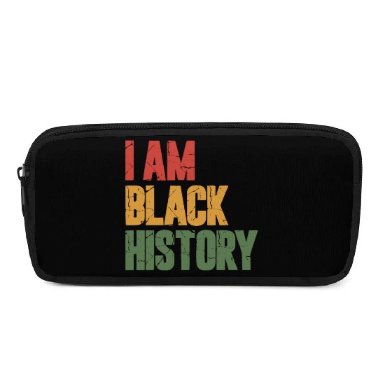 I Am Black History Pencil Cases
