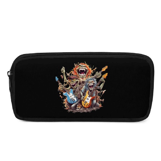 Monsters of Rock and Roll for Music enthusiasts Pencil Cases