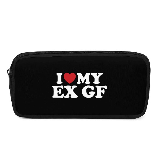 I Love My Ex Girlfriend I Heart Groovy Pencil Cases
