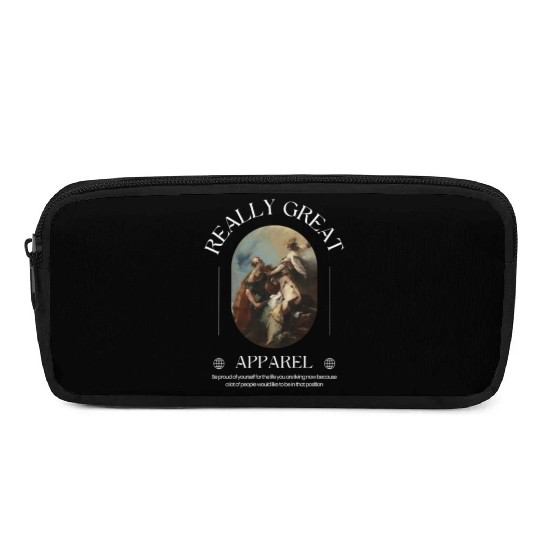 Black Illustrative Skateboard Pencil Cases 3