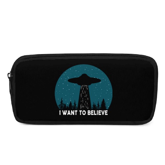 I Want To Believe World Ufo Day Pencil Cases