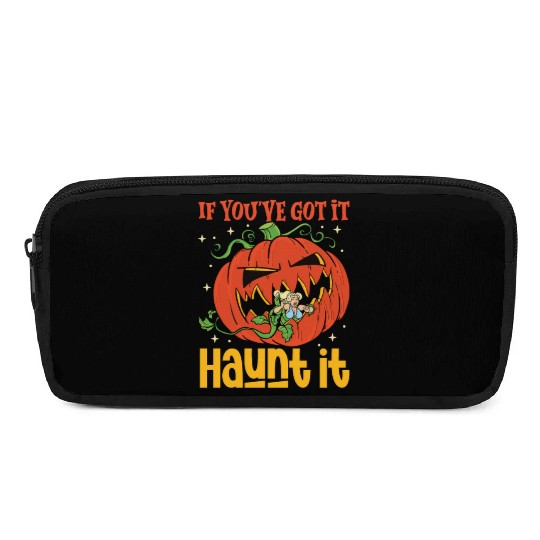 Scary Pumpkin Halloween Costume Autumn Fall Gift Pencil Cases