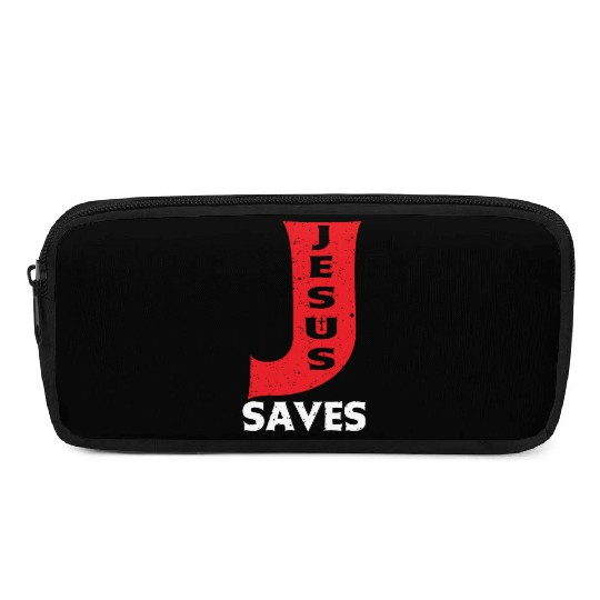 Jesus Saves Love Jesus Christian Christmas Pencil Cases