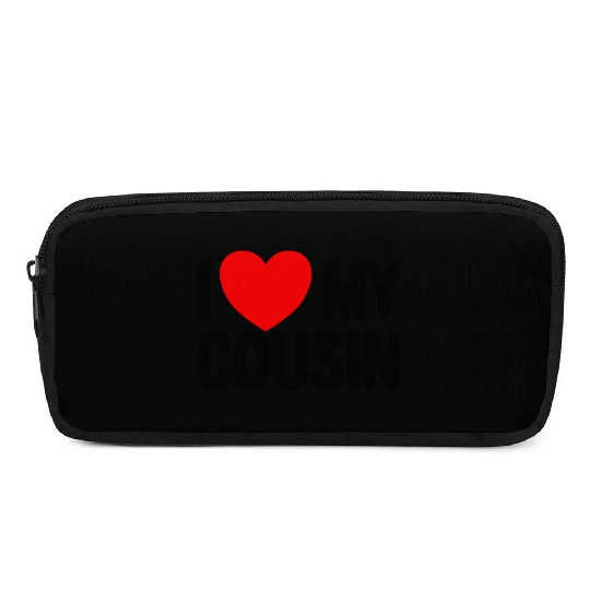 I Love My Cousin Red Heart Redneck Love My Cousin Pencil Cases