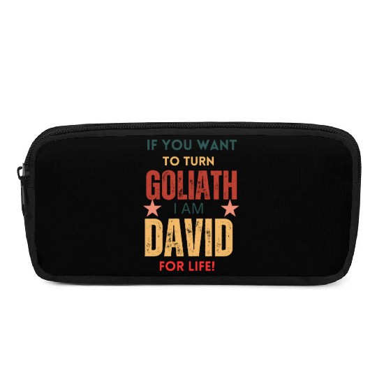 David For Life Faith Over Fear Stories Pencil Cases