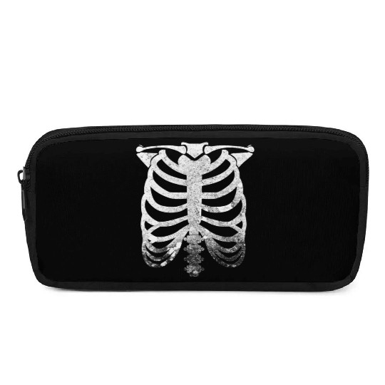 Halloween Skeleton Rib Cage Pencil Cases