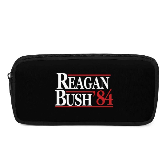 Reagan Bush 1984 V2 Pencil Cases