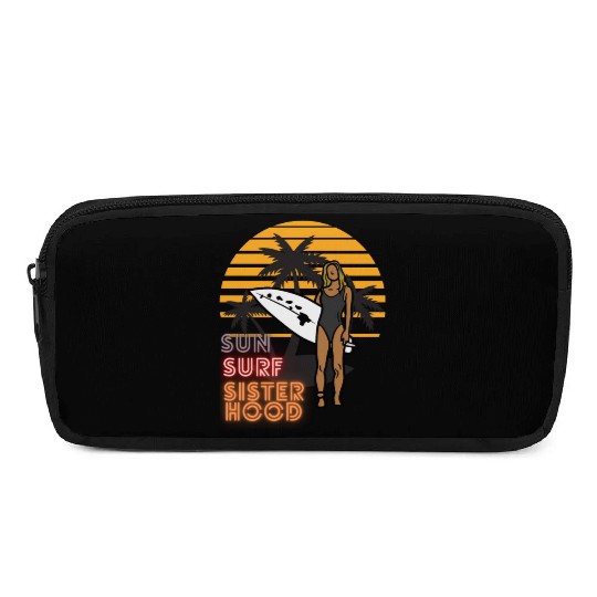 Sun, Surf, Sisterhood Pencil Cases