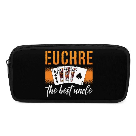 Euchre The Best Uncle Playing Cards Euchre Player Pencil Cases