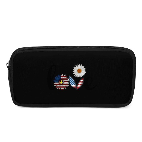 Love daisy solid Pencil Cases