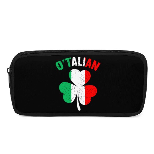 Italian Irish Relationship St Patrick's Dayethnici Pencil Cases