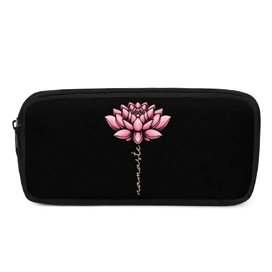 Namaste Lotus Pencil Cases