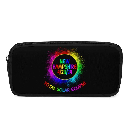 Total Solar Eclipse New Hampshire 4/28/24 Kids Pencil Cases