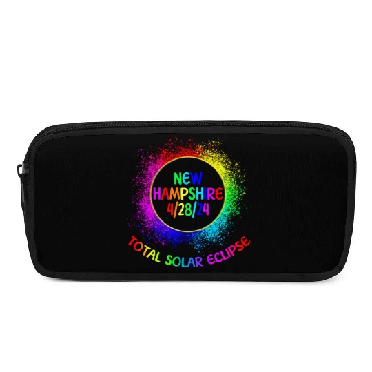 Total Solar Eclipse New Hampshire 4/28/24 Kids Pencil Cases