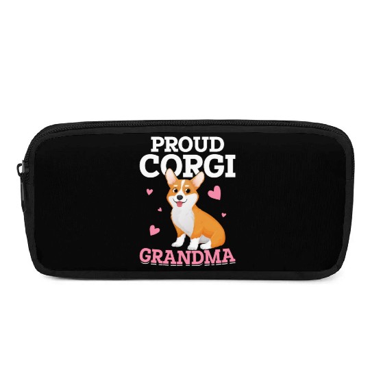 Proud Corgi Grandma Pencil Cases