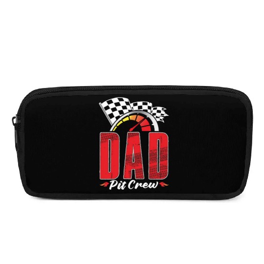 Dad Pit Crew Pencil Cases