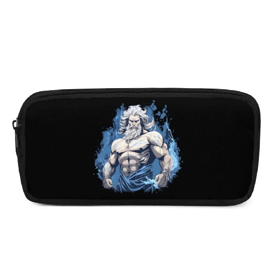 Zeus' Thunderbolt: Godly Gym Dominance Pencil Cases