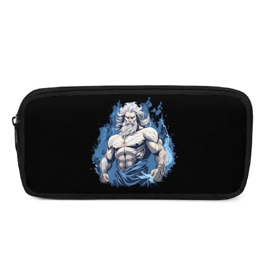 Zeus' Thunderbolt: Godly Gym Dominance Pencil Cases