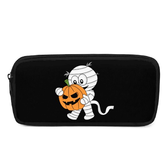 Boo with pumpkin Pencil Cases - Funny Halloween