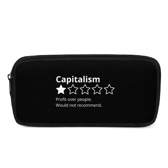 Capitalism Review Pencil Cases