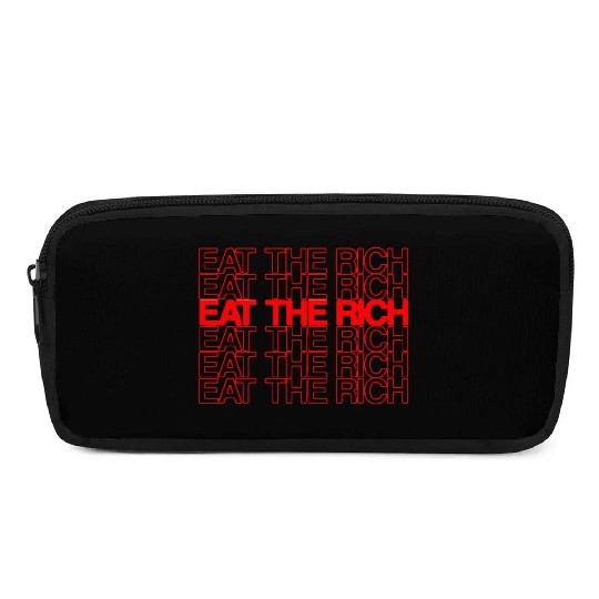 EAT THE RICH Pencil Cases