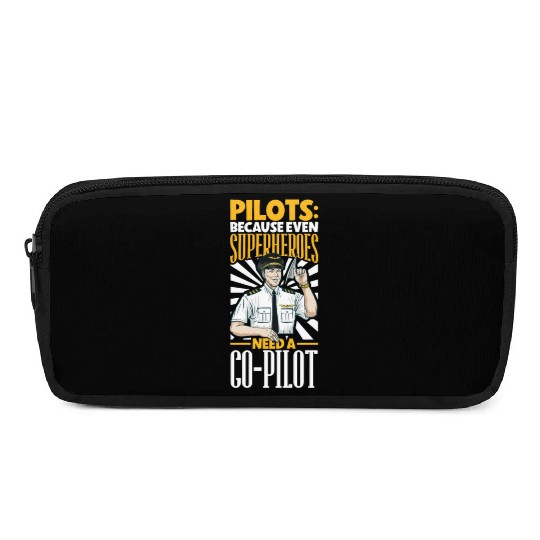 Pilot Aviation Airplane Airline Future Pilots Pencil Cases
