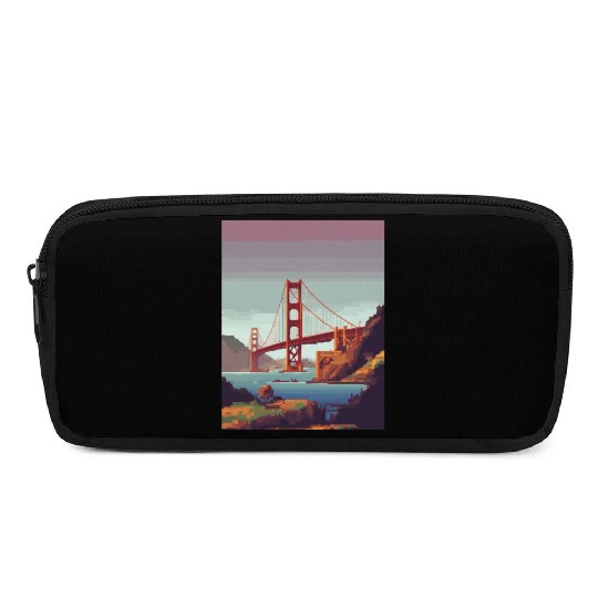 Golden Gate Bridge California Pencil Cases, Golden Gate
