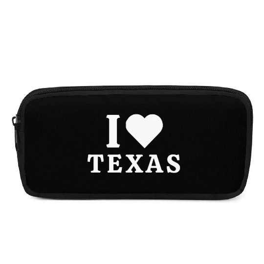 I Love Texas Pencil Cases