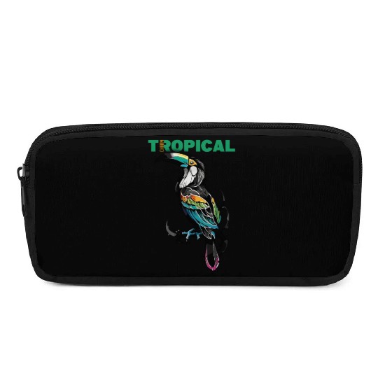 Tropical Charm: Toucan Paradise Pencil Cases