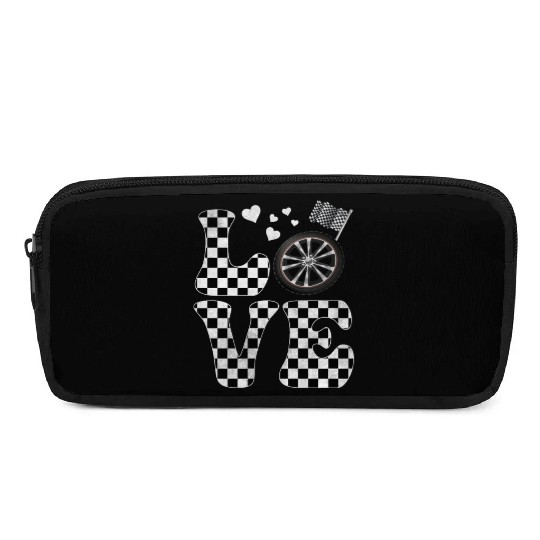 Drag Racing Drag Race LOVE Pencil Cases