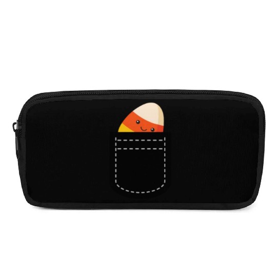 Cool Candy Corn For Men Women Pocket Candy Corn Pencil Cases