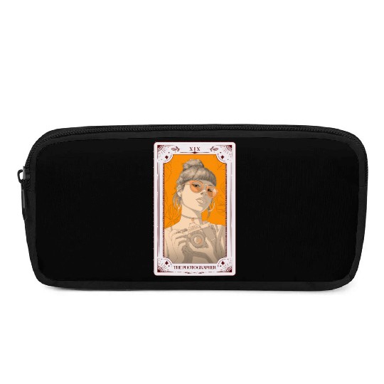The Photographer Tarot Card Photography Camera Pencil Cases