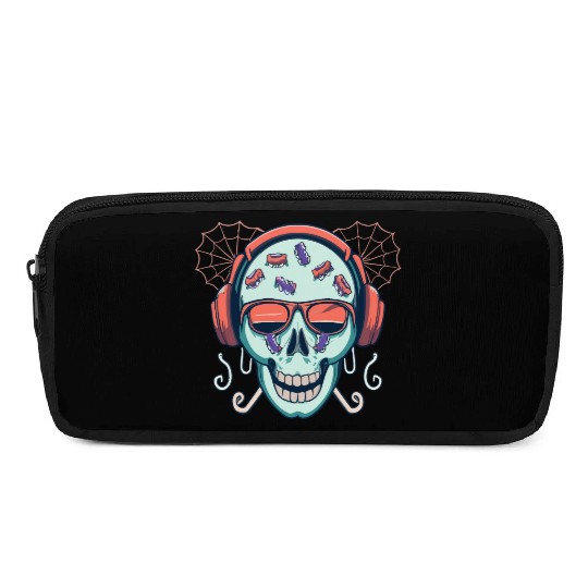 Skull Candy Halloween For Music Pencil Cases