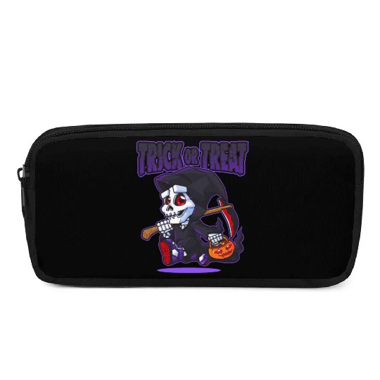 Halloween Trick or Treat Grim Reaper Pencil Cases