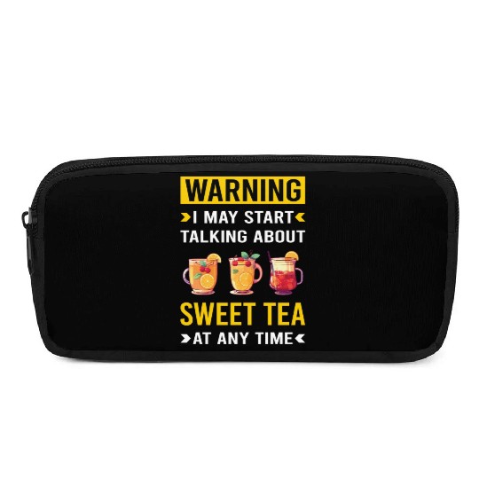 Warning Sweet Tea Pencil Cases