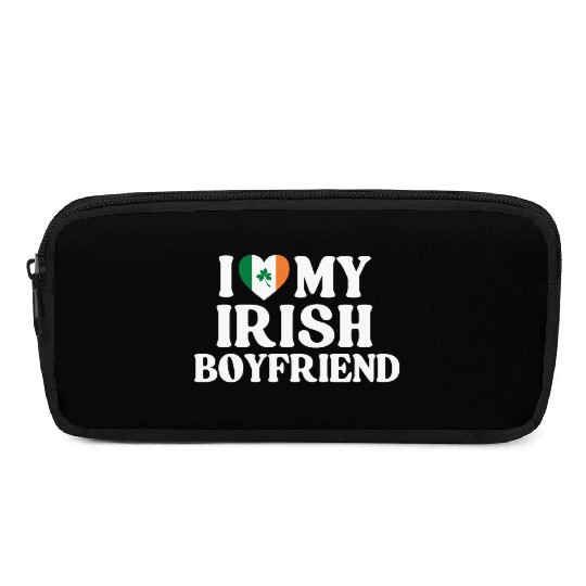 I Love My Irish Boyfriend Pencil Cases