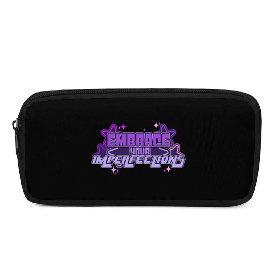 Embrace Your Imperfections Positivity Quote Y2K Ae Pencil Cases