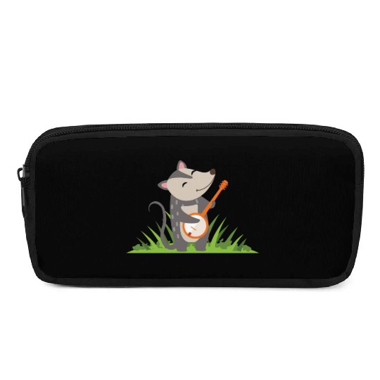 Possum Guitar Kids Cute Pencil Cases
