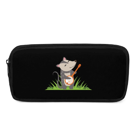 Possum Guitar Kids Cute Pencil Cases