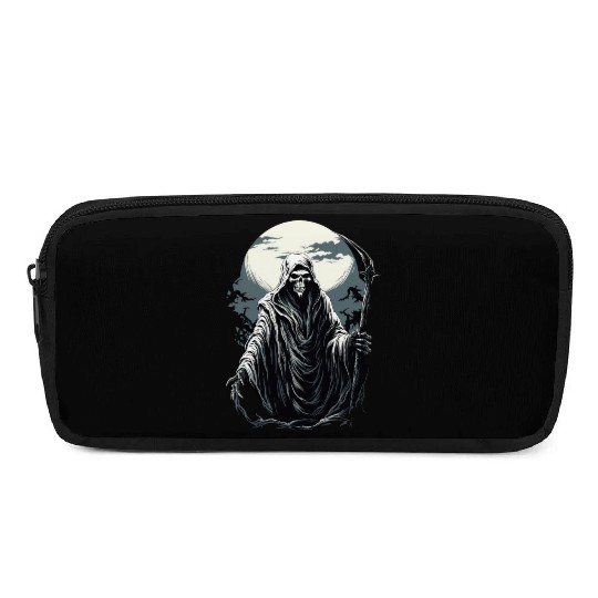 Spooky Halloween Grim Reaper Pencil Cases