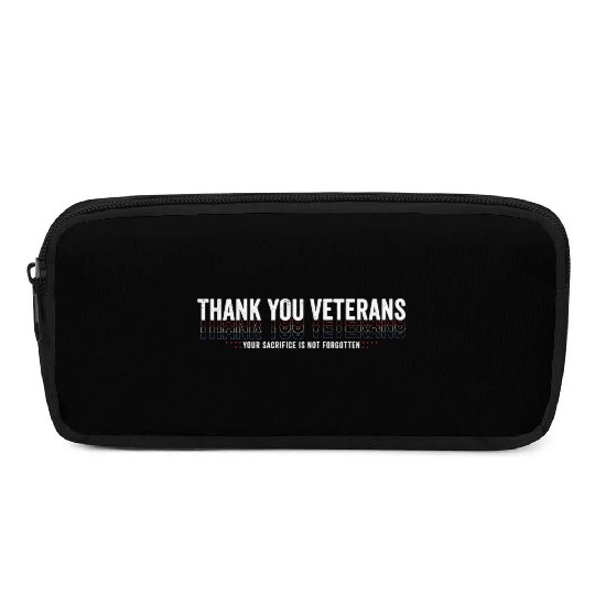 Thank You Veterans! Thank You For Your Service Pencil Cases