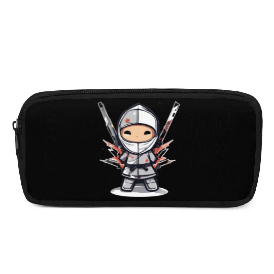 Data Ninja Funny Silver Big Data Analyst Scientist Pencil Cases