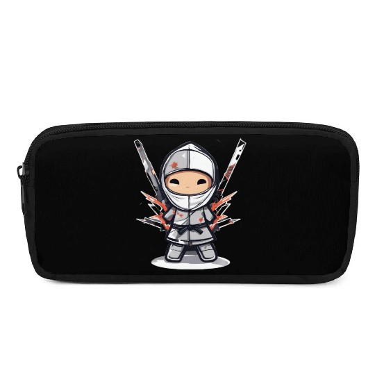 Data Ninja Funny Silver Big Data Analyst Scientist Pencil Cases