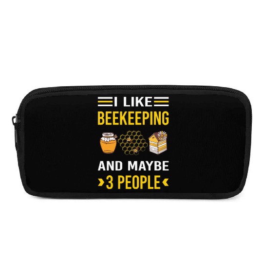 3 People Beekeeping Beekeeper Apiculture Pencil Cases