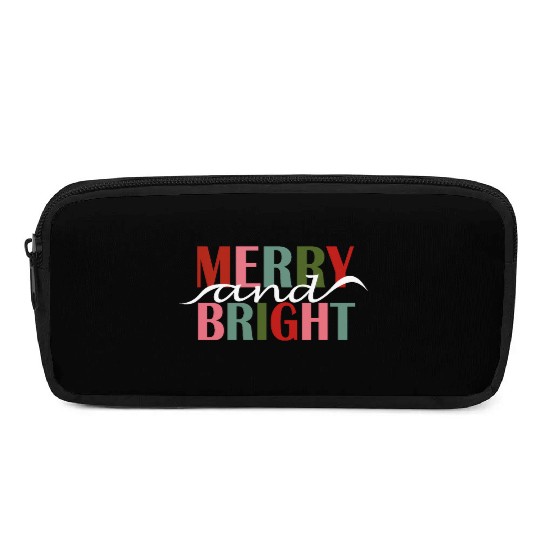Merry and Bright Pencil Cases