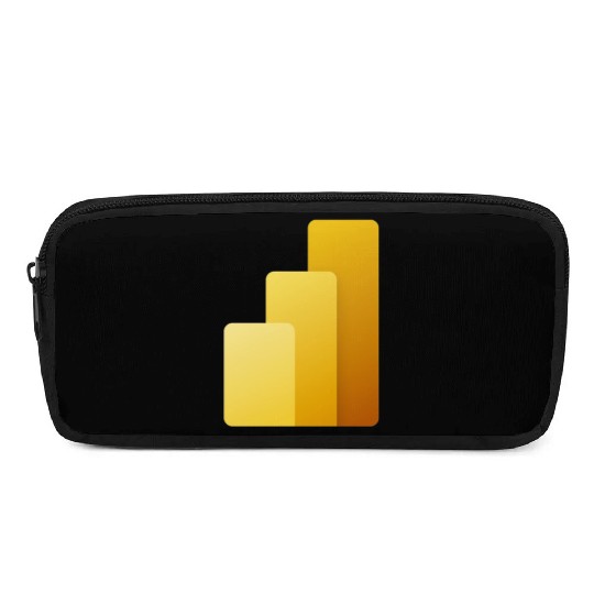 Power BI Logo, business intelligence software Pencil Cases