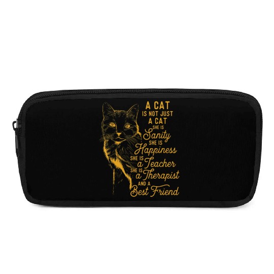 A Cat Is Not Just A Cat Cat Lover Cute Kitten Pencil Cases