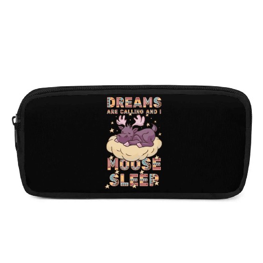 Dreams Are Calling Youth Cute Moose Pencil Cases